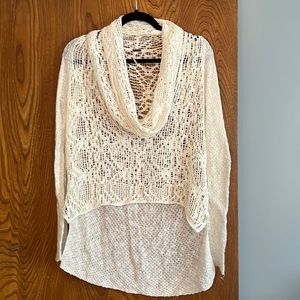 Free People Crochet Style Top